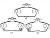 剎車片 Brake Pad Set:673 211 62 NBI