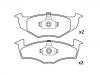 剎車片 Brake Pad Set:6N0 698 151