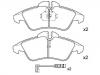 Brake Pad Set:004 420 55 20