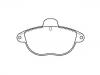 Brake Pad Set:4251.33