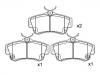 Brake Pad Set:05017843AA