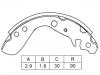 Brake Shoe Set:K5534