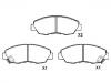 Brake Pad Set:45022-SM4-A00