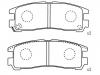 Brake Pad Set:1251 0016