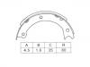 Brake Shoe Set:36160-T1025